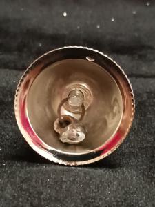 Campana de Latón para Altar, Campana de Mano Triquetra Pandulam para Oración Espiritual, Campana de Latón de 3 Pulgadas de Sonido Potente, de Indian Consigners - Product Image 3