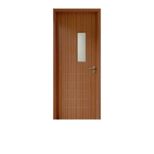 Porte de séparation intérieure moderne en WPC avec design en bois imperméable - Product Image 5