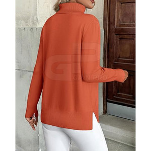 Sudadera Premium Personalizada para Mujer, Cuello Alto, Forro Polar, Manga Larga, Informal, para Gimnasio, Entrenamiento, Ropa Deportiva, Cálida - Product Image 4