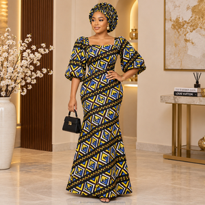 Wholesale African Printed Wax Ankara Fabric Textile for Dresses Skirts Tops Clothing Fashion and Craft - Product Image 2