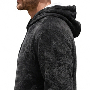 Premium <b>Sherpa</b> <b>Fleece</b> Hoodie <b>Men</b> Women Cozy Warm Winter Soft Plush Pullover Hooded Sweatshirt Custom Casual Streetwear Print - Product Image 6