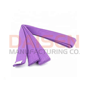 Cinturón de Taekwondo Tejido Morado Unisex, Equipo de Entrenamiento de Artes Marciales Duradero - Product Image 3