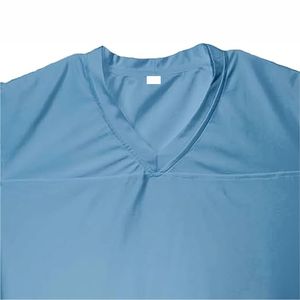 Maillots de football américain et de rugby personnalisables en polyester respirant de haute qualité, grande taille, manches courtes, en maille - Product Image 4