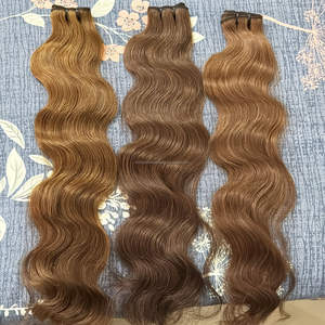 Extensions de cheveux humains vierges brésiliens de haute qualité Bundles de vague de corps de couleur Ombre Double trame cheveux indiens bruts deux tons - Product Image 2