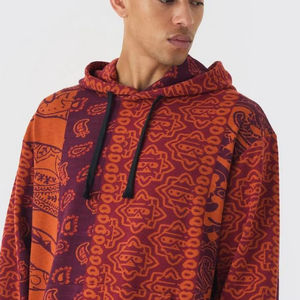 2026 Hot Selling Customized Logo Printing Winter <b>Men</b> <b>Hoodies</b> 100% Cotton Fleece Pullover with Pocket Unisex Made in Pakistan - Product Image 5