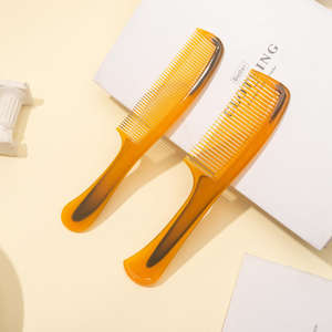 Peine de Cuerno Natural de Búfalo Hecho a Mano, Ecológico, de Alta Calidad, con Tacto Real, Personalizado, para Peinado, Artesanía para el Hogar - Product Image 5