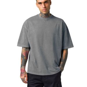 เสื้อยืดผู้ชายไซส์ใหญ่ ผ้าฝ้าย 100% พร้อมสกรีนโลโก้ เสื้อยืดเปล่าสำหรับผู้ชาย - Product Image 5