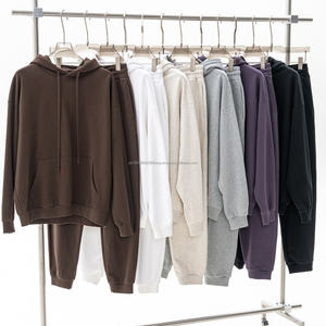 Sudaderas con capucha de algodón desgastado para hombre y mujer con logotipo personalizado en blanco de alta calidad Unisex - Product Image 3