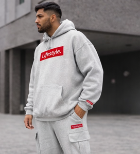 ชุดวอร์มแบบพรีเมี่ยมสำหรับผู้ชายชุดวอร์มสำหรับใส่ออกกำลังกายจ๊อกกิ้ง - Product Image 2