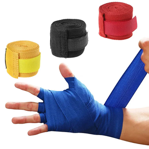 Bandages de boxe en coton sur mesure – Fabrication artisanale, bandages élastiques souples, protection solide des poignets, écologiques, réglables - Product Image 4