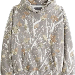 Pull surdimensionné brodé personnalisé d'usine de sweat à capuche de haute qualité du Vietnam pour hommes - Product Image 2