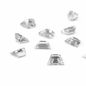 Diamantes Sueltos Cultivados en Laboratorio SHRAMAN DIAMOND, Corte Trapezoidal, Color Blanco F, 0.1 Quilates/Unidad, Claridad VVS-VS, para Joyería al por Mayor - Product Image 1