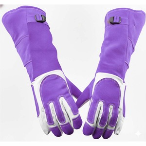 Guantes de Soldadura de Cuero Vacuno de Alta Resistencia, Resistentes al Calor, para Soldadura TIG, MIG, ARC y Construcción - Product Image 1