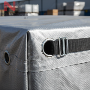 Bâche renforcée extra résistante, stabilisée aux UV, multicouche, pour usage industriel, agricole, de construction et extérieur - Product Image 2