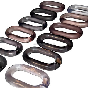 โซ่เรซิ่นใสหลากสีทำมือ สำหรับตกแต่งผนัง ทำเองได้ ใช้เป็นฉากกั้นห้อง สไตล์ม่านนางฟ้า - Product Image 1