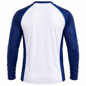 เสื้อตกปลาแขนยาวมีฮู้ดสำหรับผู้ชาย คอกลม ป้องกันแสงแดด UPF 50+ เสื้อกีฬาเนื้อผ้าแห้งเร็ว - Product Image 5