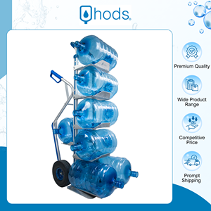 Spain Origin Supplier of <b>Top</b> Quality Lightweight and Durable 5 Gallon Bottle Transportation Aluminium Bottle Carrier Trolley - Product Image 4
