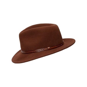 Chapeaux de cowboy décontractés et tendance pour pique-nique, unisexe, en cuir véritable, avec logo de marque personnalisé, protection solaire - Product Image 1