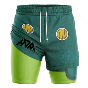 Custom Logo <b>Mens</b> 2 in 1 Running <b>Shorts</b> Quick Dry <b>Compression</b> Pocket Fitness Gym <b>Shorts</b> Wholesale Manufacturer Direct - Product Image 4