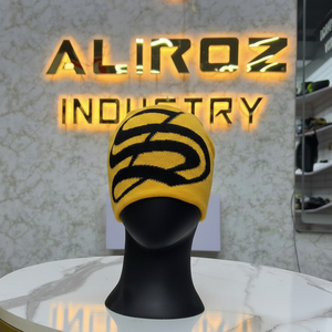 Gorro de Punto Premium, Gorra de Lana Acrílica Unisex, Diseño Personalizable, Estilo Casual de Invierno para la Calle - Product Image 3