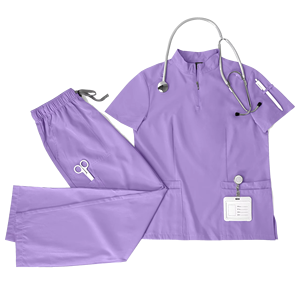 Premium Medical Scrub Uniform <b>Set</b> for <b>Doctors</b> and Nurses Comfortable Hospital Scrub Uniforms Wholesale Supplier - Product Image 5