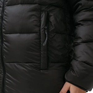 Men's Winter Puffer <b>Jacket</b> Regular Length XL Quilted Bomber Style Hooded Polyester Nylon Shell <b>Light</b> Sublimation Technique Men - Product Image 6
