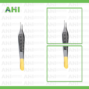 คีมจับเนื้อเยื่อ Adson คุณภาพสูง ผลิตจากสแตนเลสสตีล TC 1x2 ฟัน คีมผ่าตัด รุ่นใหม่ ขายดี สำหรับมืออาชีพ - Product Image 2
