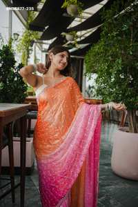 Colección de Sarees y Blusas de Seda con Lentejuelas y Bordados a Mano de la Mejor Calidad, Nueva Llegada, a Precio de Mayoreo, Saree Love - Product Image 2