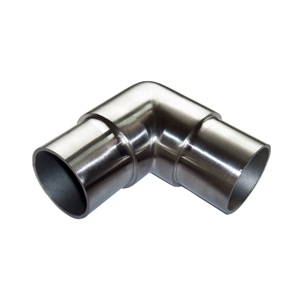 Conectores de Tubo Redondo de Acero Inoxidable para Hospital, Conexión a 90 Grados para Barandilla, Tubo Redondo de 38.1 mm, Grosor de Tubo de 1.5/1.6 mm - Product Image 1