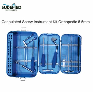 ชุดเครื่องมือสกรูแคนนูล 6.5 มม. สำหรับศัลยกรรมกระดูก อุปกรณ์เกรดทางการแพทย์ - Product Image 4