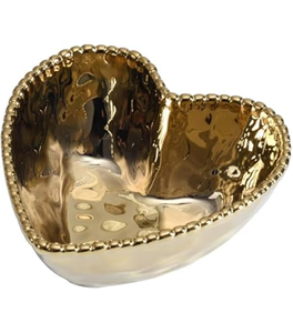 Frutero de Latón Decorativo, Tazón para Ensaladas, Frutas, Diseño para Mesa, Latón Dorado, Tazón para Chocolate - Product Image 2