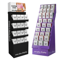 Présentoir de sol en carton personnalisé, porte-revues multi-poches pour magazines, livres, cartes de vœux, cartes postales, pour magasins de détail