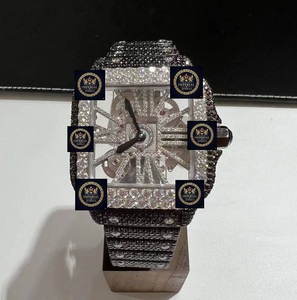 Reloj Deportivo de Lujo Imperial de Acero Inoxidable con Moissanita, Caja de 42 mm, Movimiento Mecánico, GPS, Fecha Automática, Indicador, 18 mm, Unisex - Product Image 1