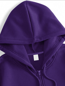 Sweat-shirt à capuche vintage délavé style urbain, coupe oversize épaisse, avec logo personnalisé pour homme – Mode streetwear premium - Product Image 4