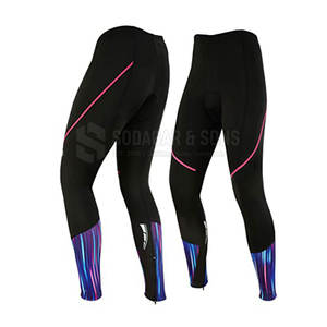 Pantalones de Ciclismo Acolchados de Alto Rendimiento con Diseño de Compresión y Acolchado Absorbente de Impactos - Product Image 3