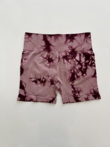 Shorts de yoga sans couture à effet froncé pour femme, taille haute, pour fitness et gym, marque personnalisée, OEM, ODM, marque privée, fabricant en gros - Product Image 5