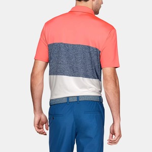 Diseña tus propias camisetas a rayas para hombre, camisetas holgadas de polialgodón, camisetas informales tipo polo para hombres mayores, servicio OEM, diseño ODM - Product Image 4