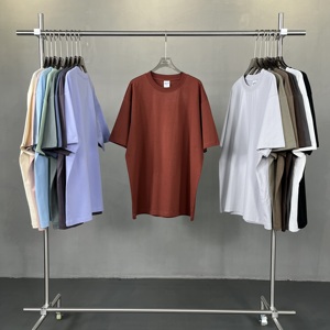 T-shirt décontracté pour homme, col rond, manches courtes, tricoté, 100% coton, coupe classique, couleur unie - Product Image 2