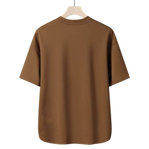 เสื้อยืดคอกลมแขนสั้นทรงเข้ารูปลายเสือดาวสำหรับผู้ชาย ผ้าฝ้าย 100% ระบายอากาศได้ดี แห้งเร็ว ไม่เป็นขุย พิมพ์ลายด้วยเทคนิคซิลค์สกรีน - Product Image 4