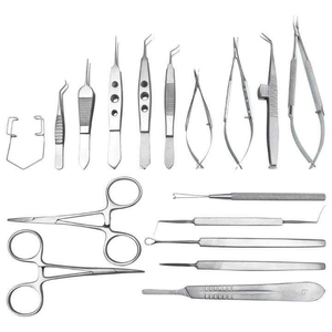 Juego de Instrumentos Quirúrgicos Oftálmicos Avanzados, Kit Completo de Herramientas Quirúrgicas Oculares, Equipo Médico de Acero Inoxidable Duradero - Product Image 1