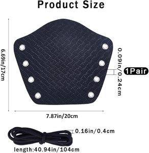 Guantes de Cuero de Fabricante Confiable con Diseño Tradicional para Exhibiciones de Armaduras de Caballero y Reenactaciones Históricas - Product Image 2