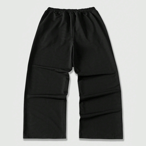 Up Felt Custom Skull Print Wide Leg Sweatpants Heavyweight 100% Cotton Fleece Sweatpants For Unisex - Product Image 2