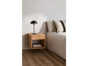 Mueble de Almacenamiento Moderno de Madera Maciza con 2 Cajones, Aparador Decorativo Hecho a Mano de Madera de Mango de Rajasthan para Apartamento, Almacén o Sala de Estar - Product Image 2