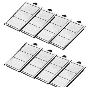 Filtros de algodón para acuario Goldfish, 8 cartuchos de repuesto para tanques de 2.5/3.5 galones, accesorios multicapa para peceras - Product Image 1