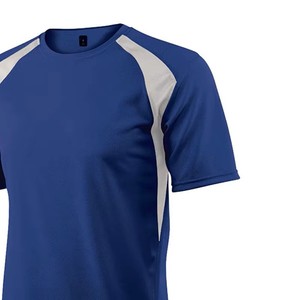 Maillots de football personnalisés haut de gamme pour hommes, uniformes d'équipe haute visibilité, manches courtes, sublimation hiver, logo avant - Product Image 4