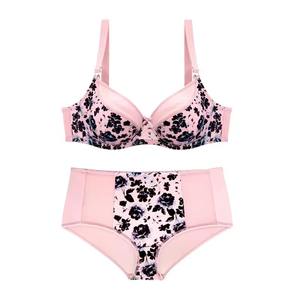 Ensemble de sous-vêtements de sport deux pièces imprimé 2026 pour femme – Soutien-gorge et culotte de sport 100 % coton pour femme - Product Image 1