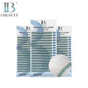 Extensiones de Pestañas i-Beauty - Pestañas Rápidas Premium Ib de Corea del Sur, Hechas a Mano, de Alta Calidad, Naturales y Largas - Product Image 1