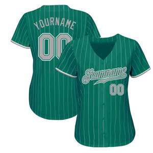 เสื้อซอฟต์บอลคอวีแขนสั้นทรงโมเดิร์น ระบายอากาศได้ดี สำหรับผู้ใหญ่-โพลีเอสเตอร์ 100% แห้งเร็ว สวมใส่สบาย เหมาะสำหรับกิจกรรมกลางแจ้ง - Product Image 1