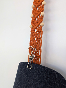 Decoración Boho Personalizada, Hecha a Mano, Porta Sombreros, Artículos para el Hogar, Tapiz de Macramé para Colgar en la Pared - Product Image 2