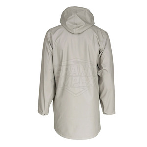 Manteau imperméable pour homme en nylon/polyester, écologique, fabriqué au Pakistan, tissu doux et respirant de haute qualité - Product Image 2